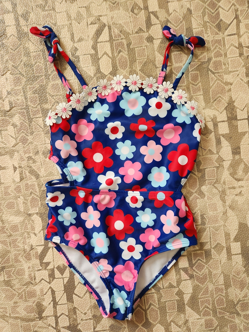 Bmagical Size 5 Girl's One Piece Cutout Swimsuit